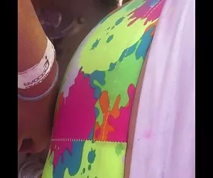 Groping enconxada chikan gropers ass in concert part 2