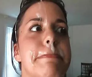 Sexy chubby amateur getting a nice fuck and facial