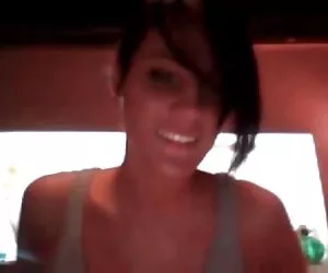 Sexy Amateur Webcam Brunette Nice Ass And Pussy Play