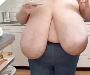 BBW Mature with Huge Boobs