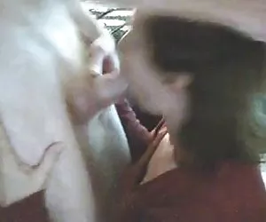 Mature Swallows Some Young Cum