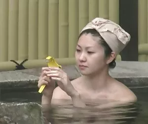 japan    spring spa natural bush.