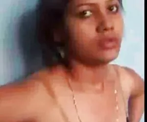 Indian girl having fun