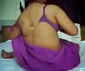 Hot Busty Indian Aunty enjoyed with her Partner