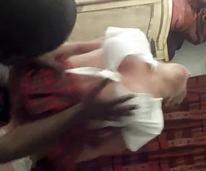 Naughty Cuckold Schoolgirl Kat takes 2 BBC's