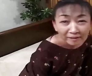 54yr old Hairy Japanese Granny still Craves Cum (Uncensored)