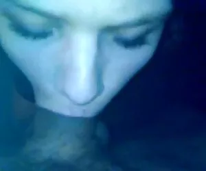 Amateur slut deepthroats and gets facialized (Part 2)
