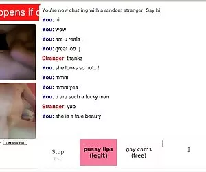 Couple on Omegle - Omegle #1