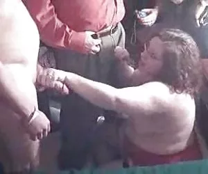 fat wife bukake party