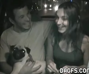 Caught on tape fucking in a Spanish cab