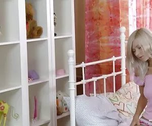 Beautiful russian teen on camera