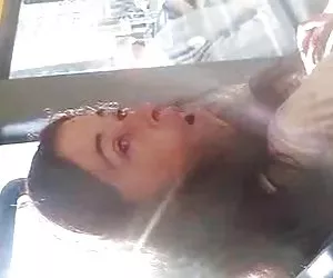 NG groped and touch hair on bus