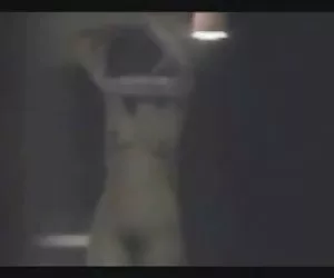 Hidden cam outside window japanese girl masturbates